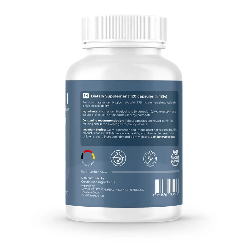 V1 Magnesium Chelate 2680mg 120 capsules