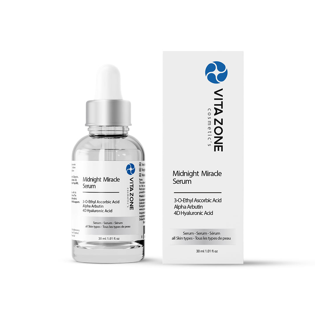 VITAZONE Midnight Miracle Serum | Dark Spot Removal, Glow Boosting & Deep Hydration (30 ml)