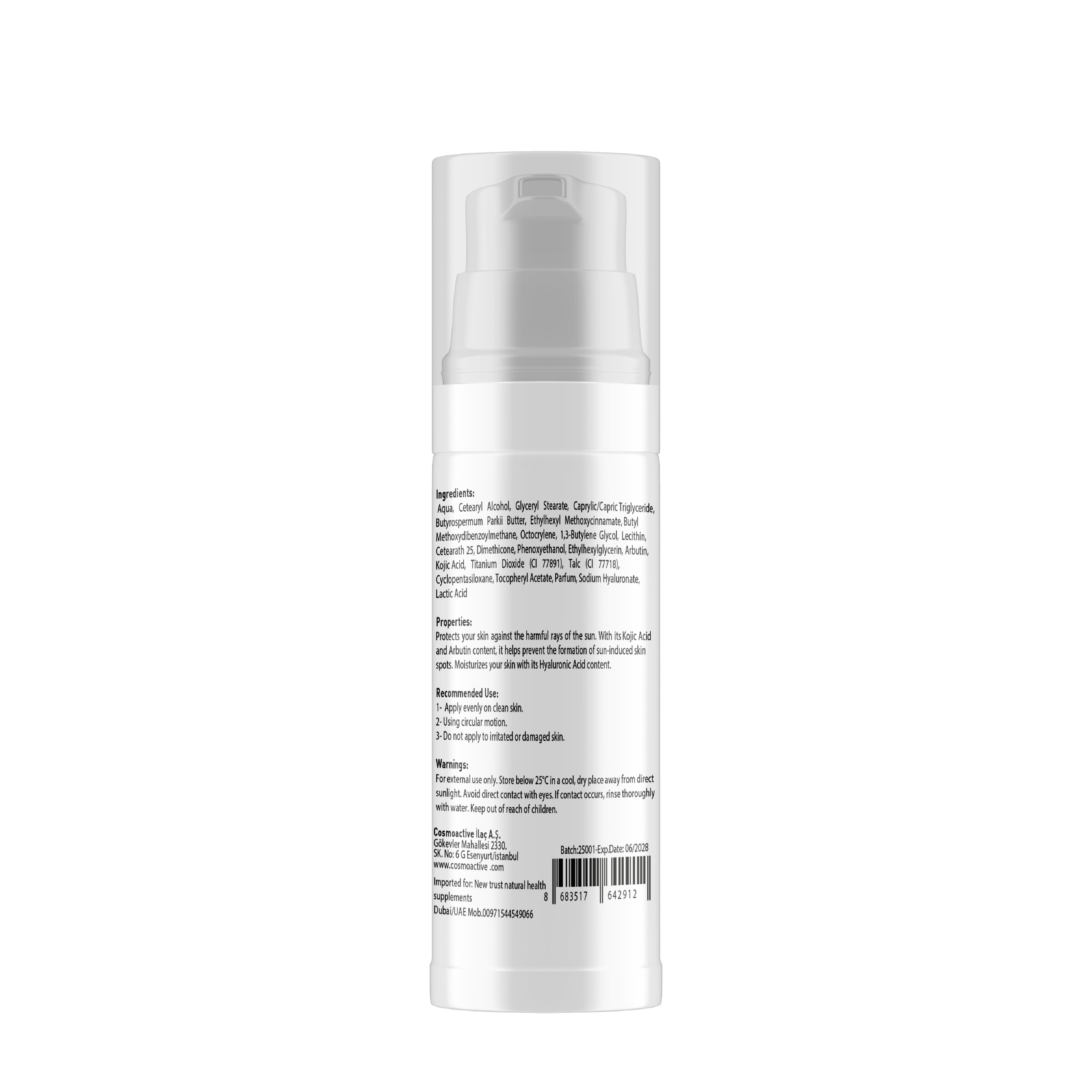Vita Zone Day Balance: Hydrating Cream with SPF 20 for All Skin Types - 30ml