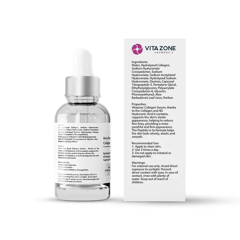 VITAZONE Aura Boost Collagen Serum – Firming, Hydrating & Anti-Aging (30 ml)